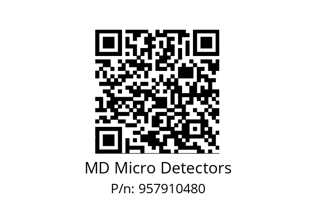   MD Micro Detectors 957910480