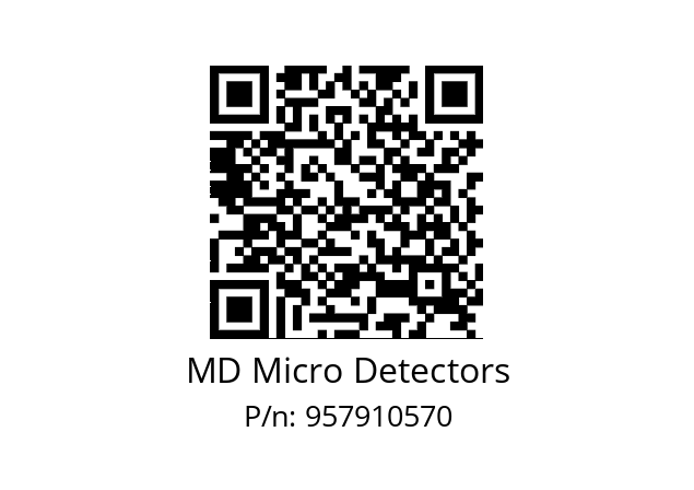   MD Micro Detectors 957910570