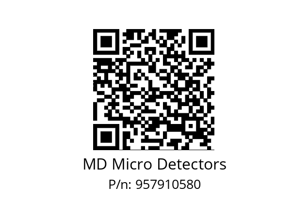   MD Micro Detectors 957910580