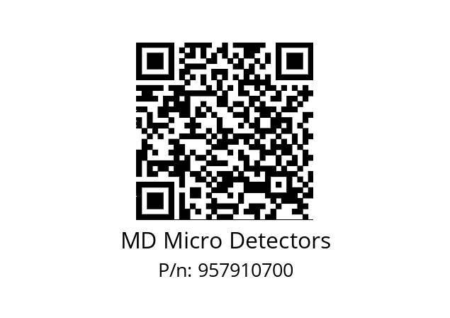   MD Micro Detectors 957910700