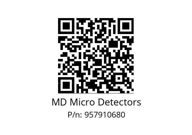   MD Micro Detectors 957910680