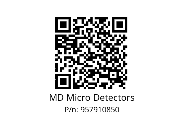   MD Micro Detectors 957910850