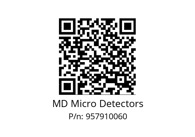   MD Micro Detectors 957910060