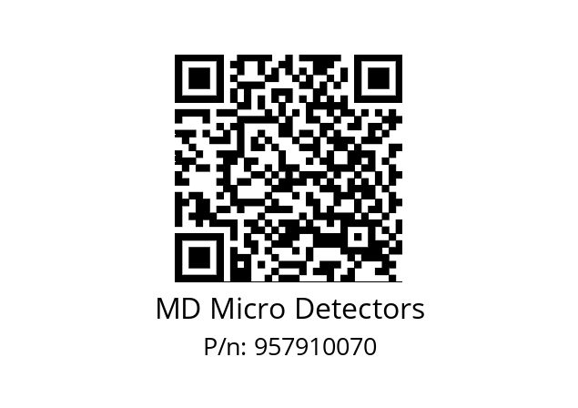   MD Micro Detectors 957910070