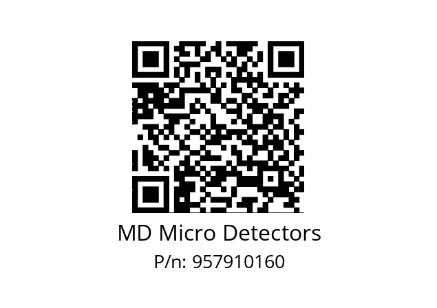   MD Micro Detectors 957910160