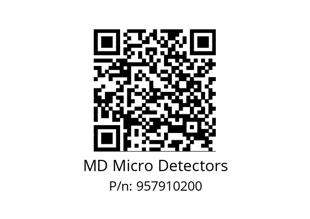   MD Micro Detectors 957910200