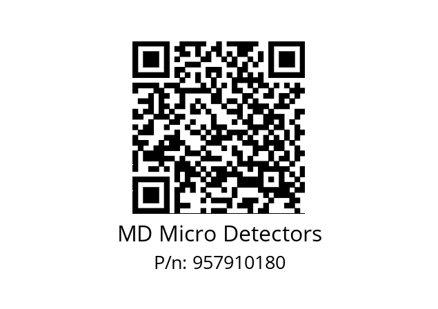   MD Micro Detectors 957910180