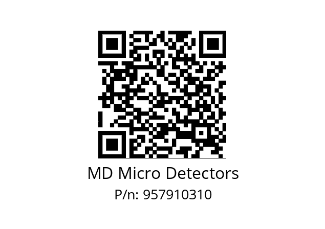   MD Micro Detectors 957910310