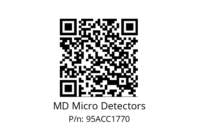   MD Micro Detectors 95ACC1770