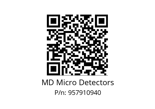   MD Micro Detectors 957910940