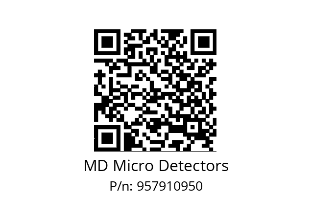   MD Micro Detectors 957910950