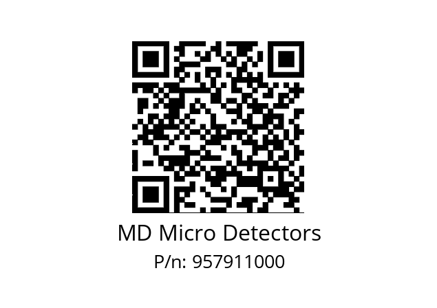   MD Micro Detectors 957911000