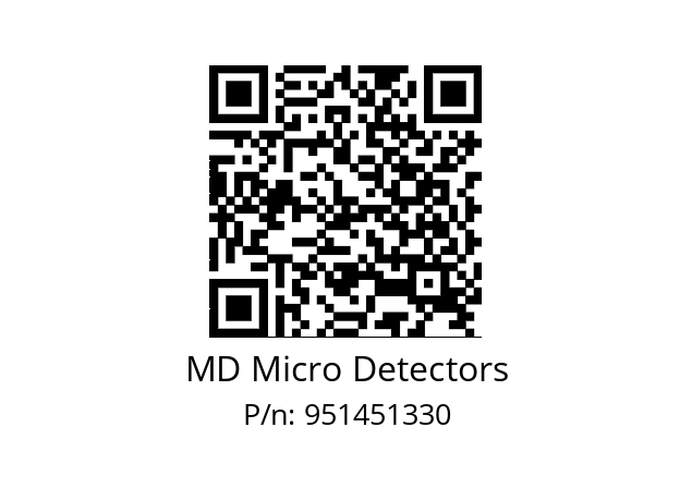   MD Micro Detectors 951451330