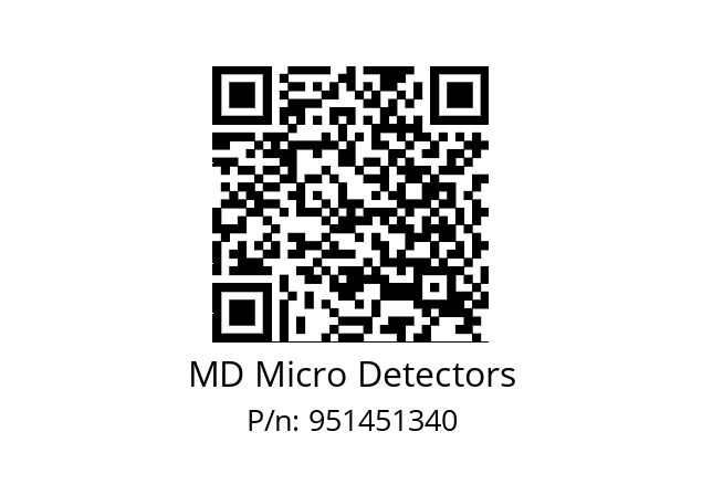   MD Micro Detectors 951451340