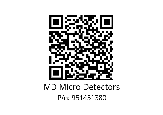   MD Micro Detectors 951451380