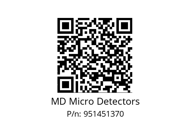   MD Micro Detectors 951451370