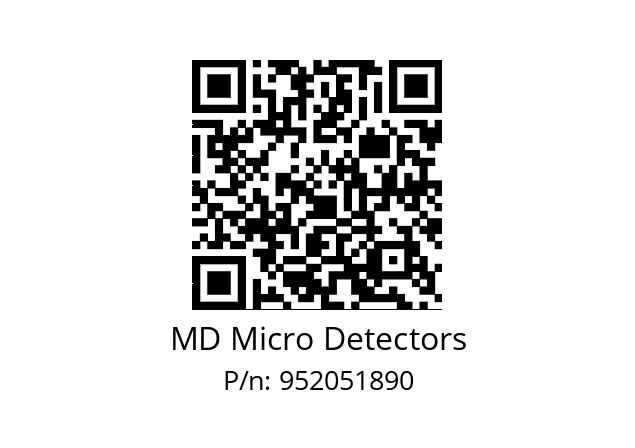   MD Micro Detectors 952051890