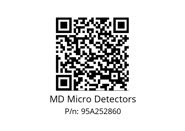   MD Micro Detectors 95A252860