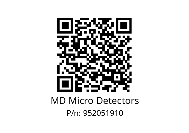   MD Micro Detectors 952051910