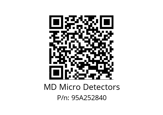   MD Micro Detectors 95A252840