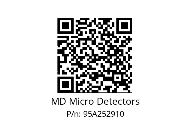   MD Micro Detectors 95A252910