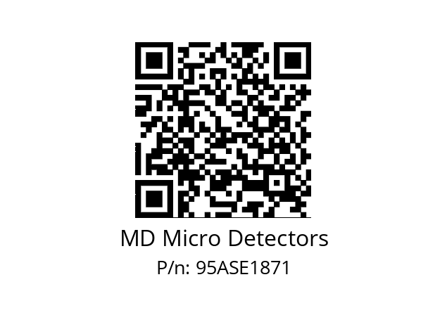   MD Micro Detectors 95ASE1871