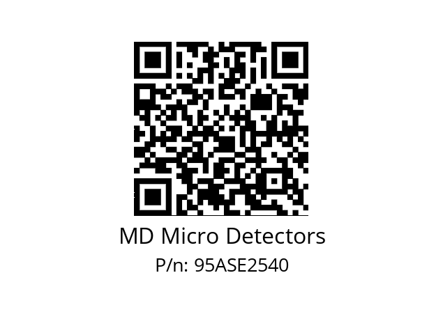   MD Micro Detectors 95ASE2540