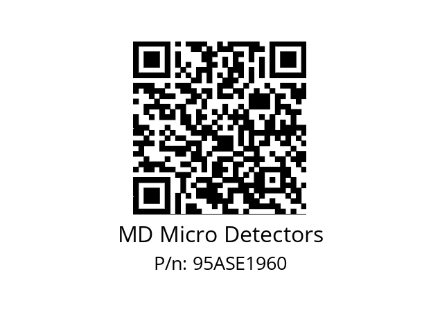   MD Micro Detectors 95ASE1960