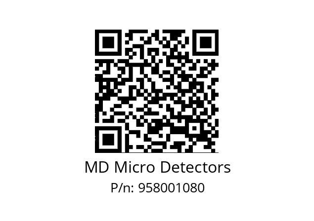   MD Micro Detectors 958001080