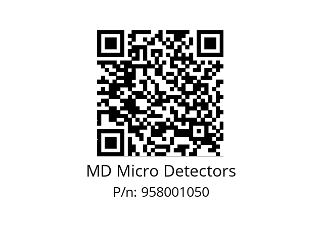   MD Micro Detectors 958001050