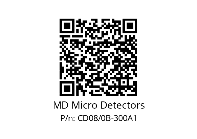   MD Micro Detectors CD08/0B-300A1