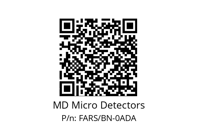   MD Micro Detectors FARS/BN-0ADA