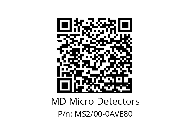   MD Micro Detectors MS2/00-0AVE80