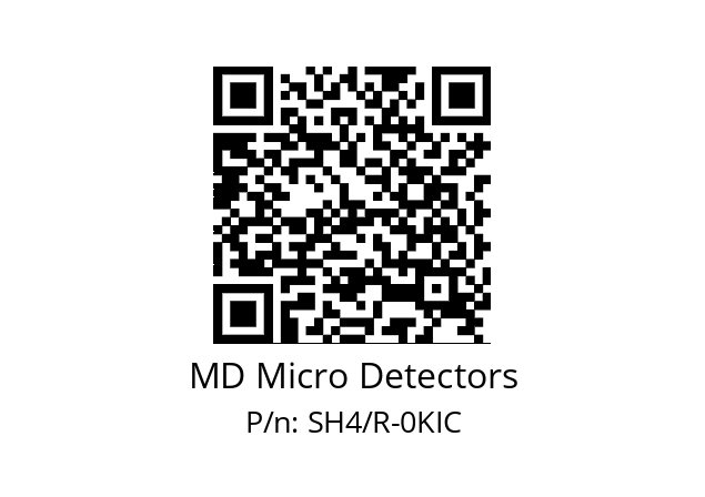   MD Micro Detectors SH4/R-0KIC