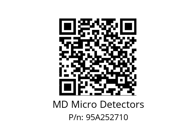   MD Micro Detectors 95A252710