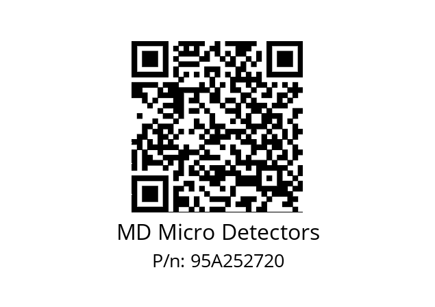   MD Micro Detectors 95A252720