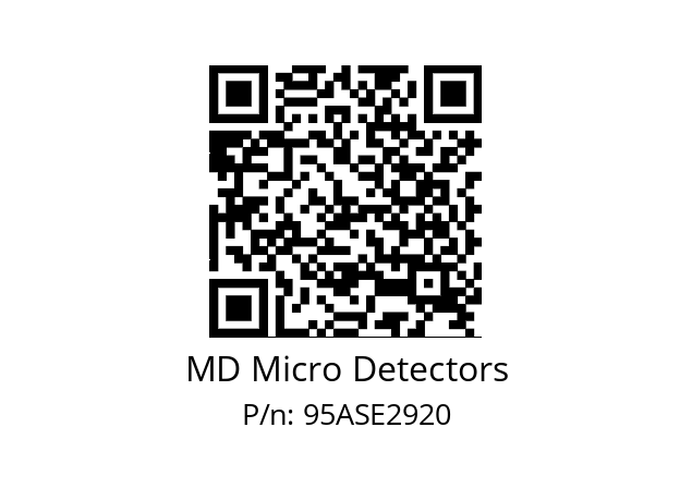   MD Micro Detectors 95ASE2920