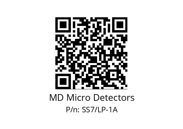   MD Micro Detectors SS7/LP-1A