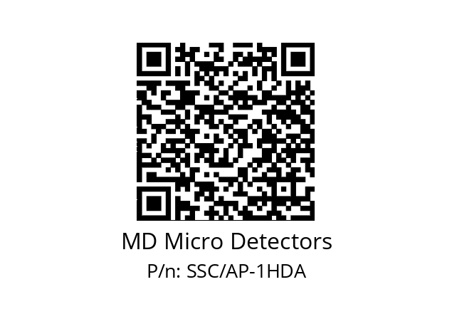   MD Micro Detectors SSC/AP-1HDA