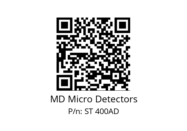   MD Micro Detectors ST 400AD