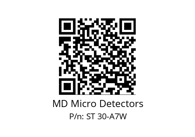   MD Micro Detectors ST 30-A7W