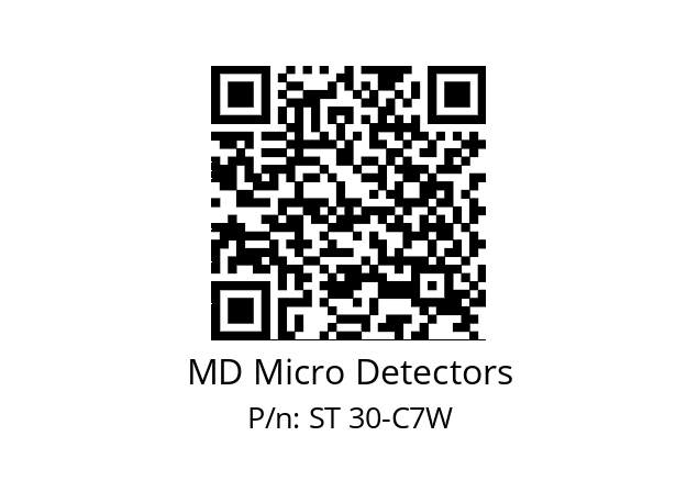   MD Micro Detectors ST 30-C7W