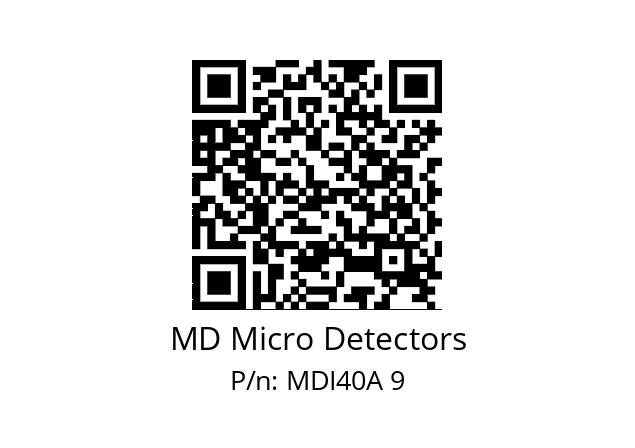  MDI40A300S5/30P6XXPR MD Micro Detectors MDI40A 9