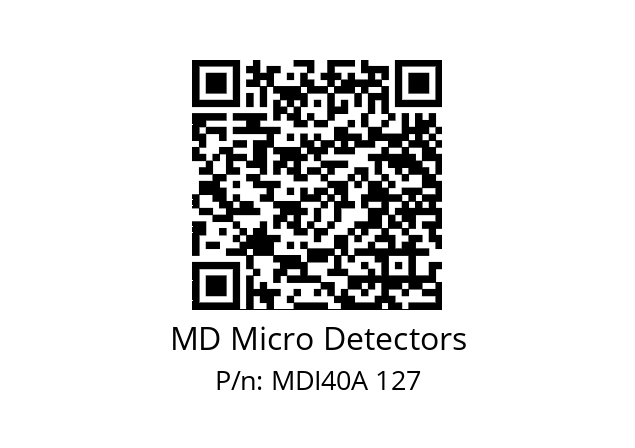  MDI40A128S5/30P6SXPR MD Micro Detectors MDI40A 127