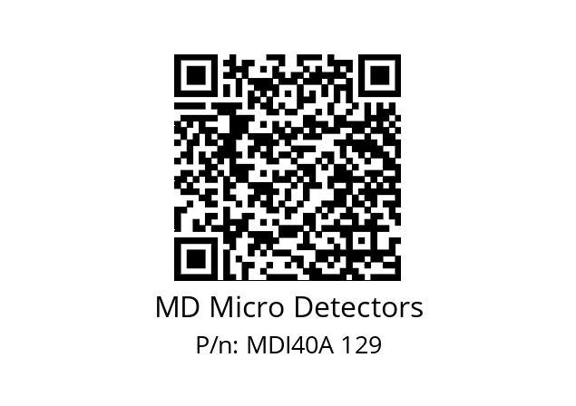  MDI40A200S5/30P6SXPR MD Micro Detectors MDI40A 129