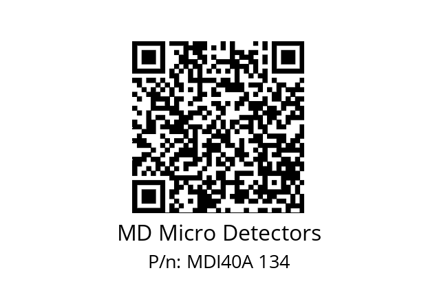  MDI40A360S5/30P6SXPR MD Micro Detectors MDI40A 134