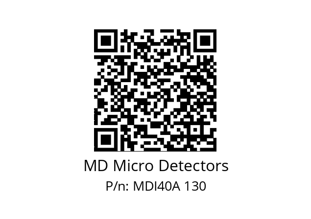  MDI40A240S5/30P6SXPR MD Micro Detectors MDI40A 130