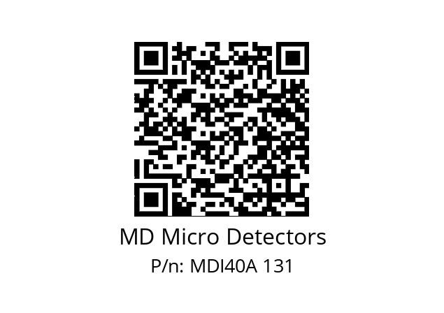  MDI40A250S5/30P6SXPR MD Micro Detectors MDI40A 131