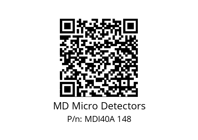  MDI40A1250S5/30P6SXPR MD Micro Detectors MDI40A 148