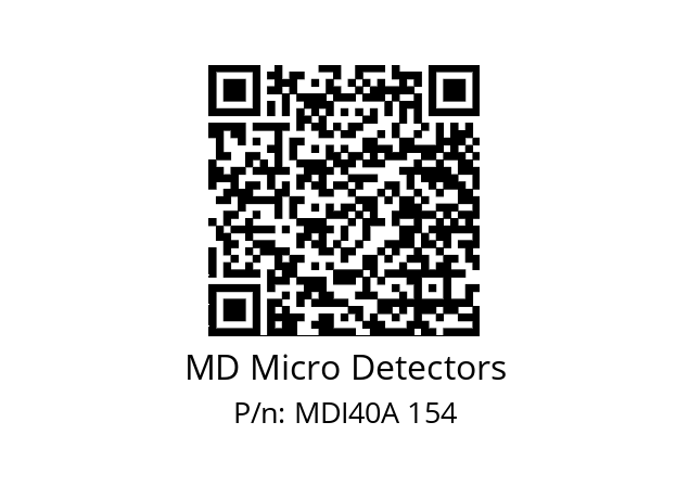  MDI40A2048S5/30P6SXPR MD Micro Detectors MDI40A 154